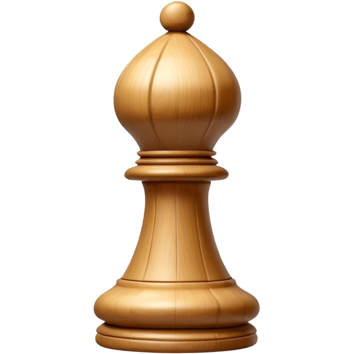 white chess bishop emoji