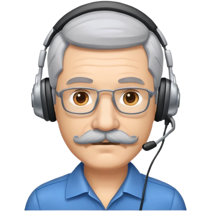 Дед из техподдержки  emoji