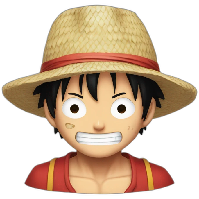 one piece luffy emoji
