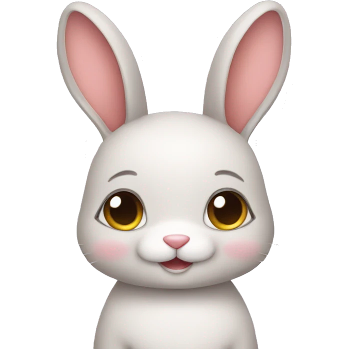 cute bunny emoji