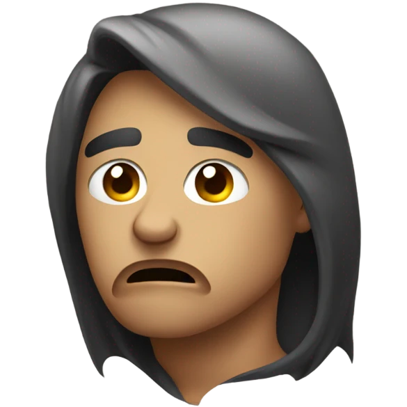 Disgusted  emoji