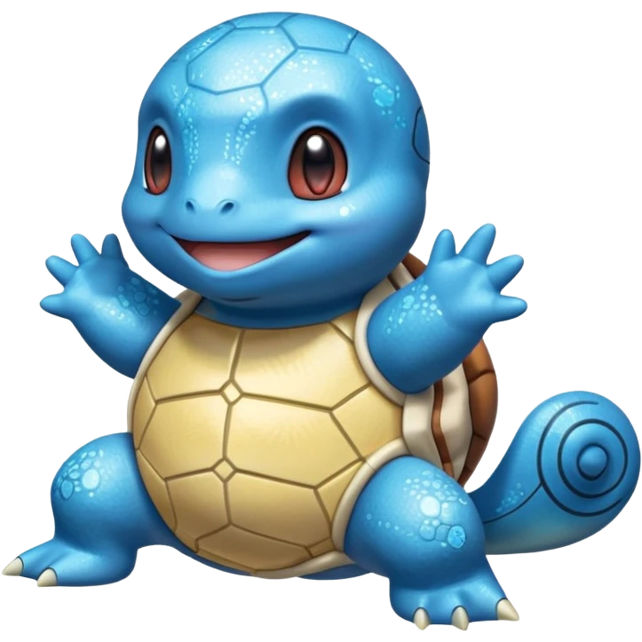 glitter pokemon squirtle emoji