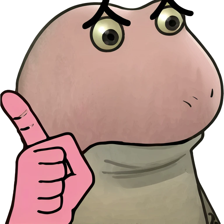 pink middle finger emoji