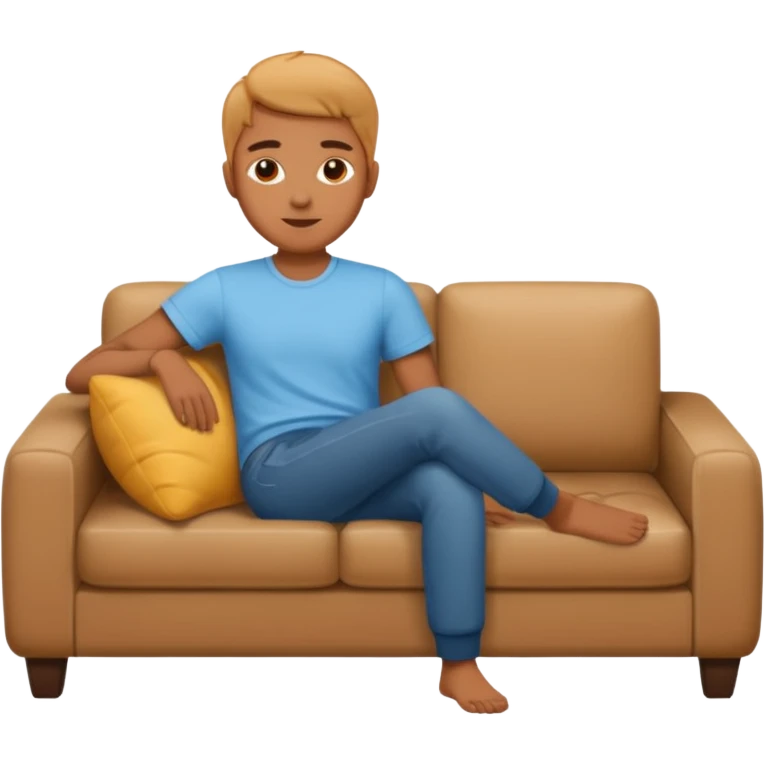Therapy on couch emoji