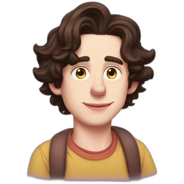 home Simpson timothee chalamet and the pig from gravity falls emoji