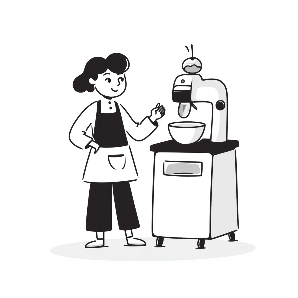 ice cream maker emoji