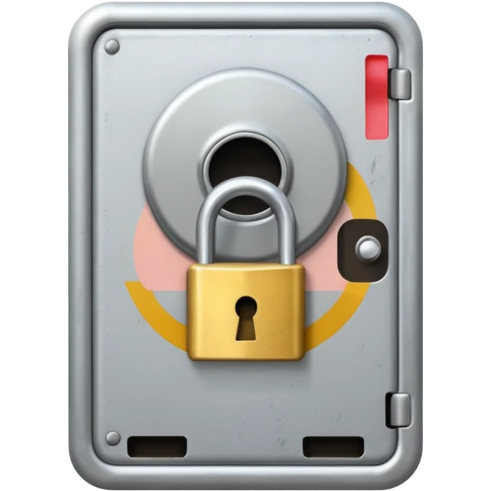 Keycard lock on a Door emoji