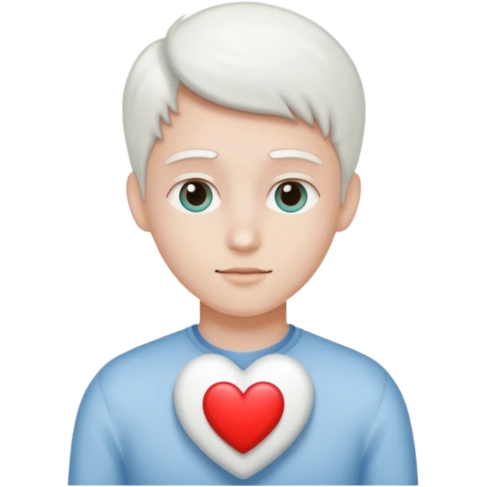 Создай это :"Я"+🤍+"Амира" emoji