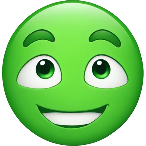 green happy emoji emoji