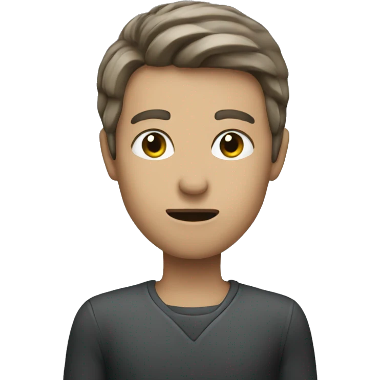 person ordering silence emoji