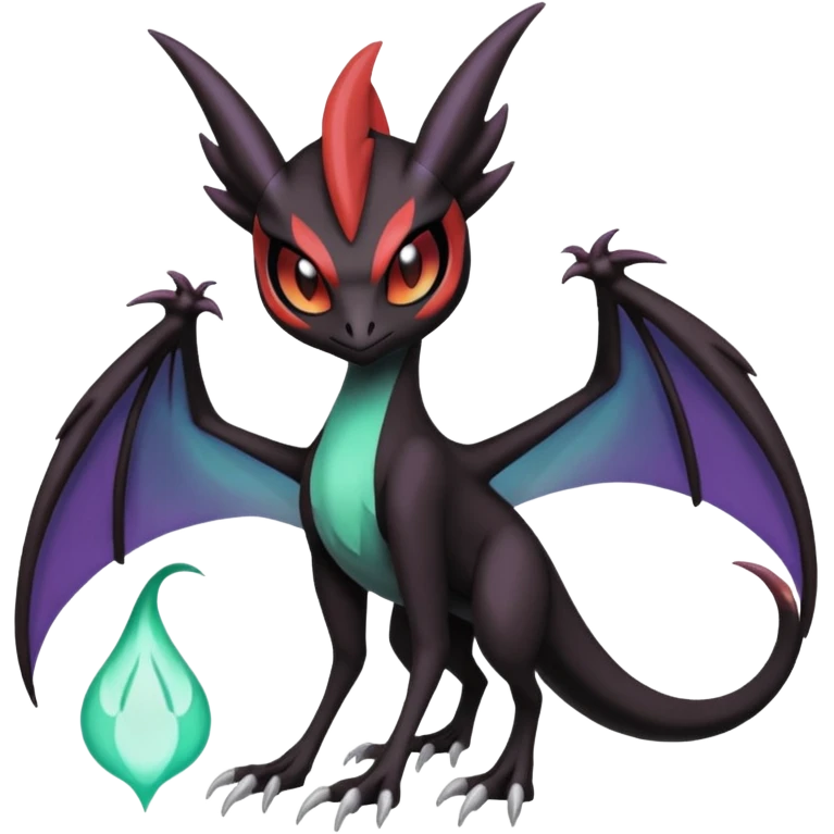 Meloetta-Darkrai-Noivern-Pokémon-Fakémon-creature emoji