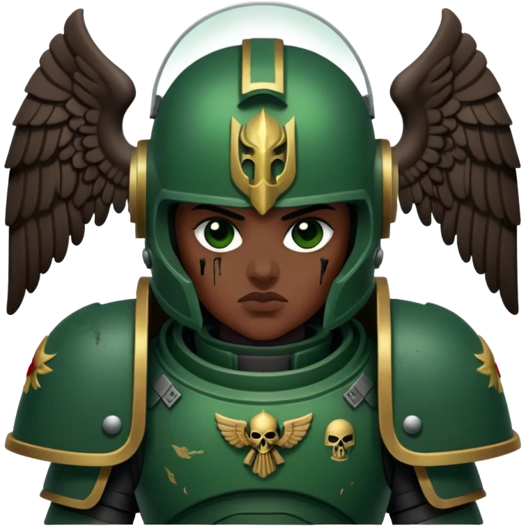 Warhammer 40k adeptus astartes dark angels emoji