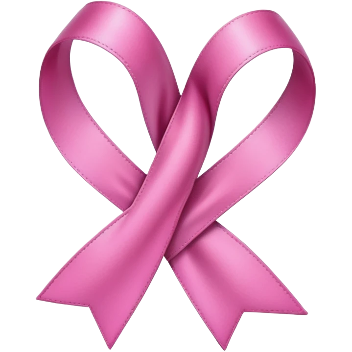 Laço rosa realista  emoji