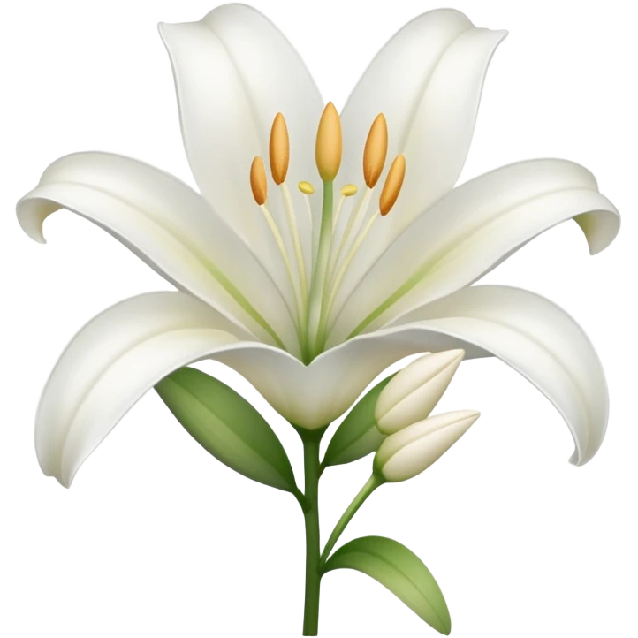 lily flower  emoji