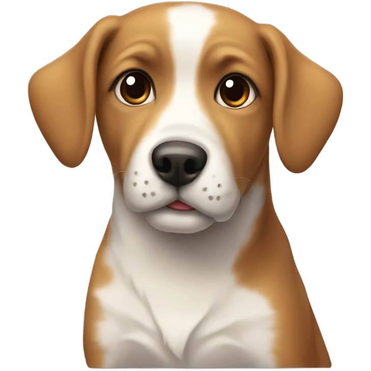 Cute dog emoji