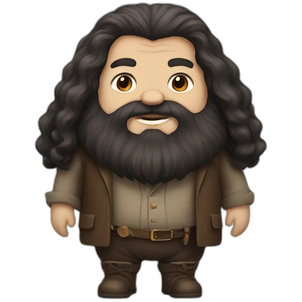 wide hagrid emoji