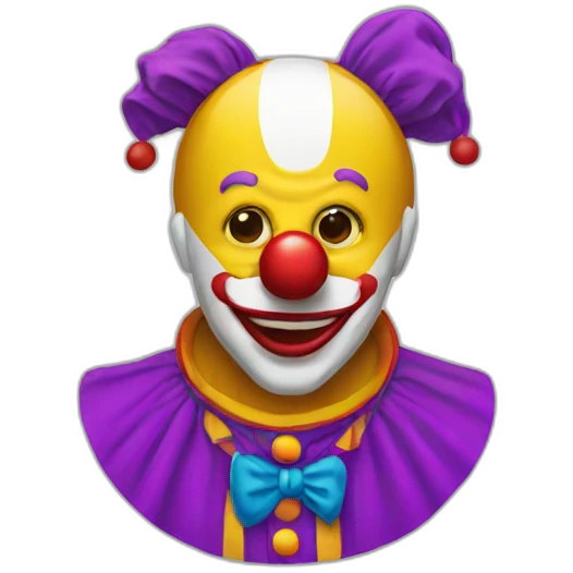 clown with helmet emoji