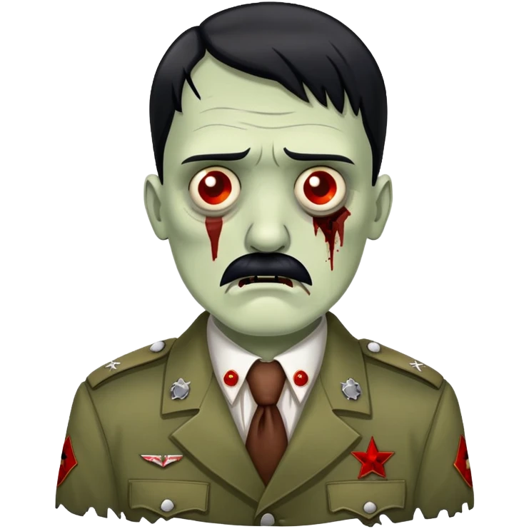 Zombie hitler emoji