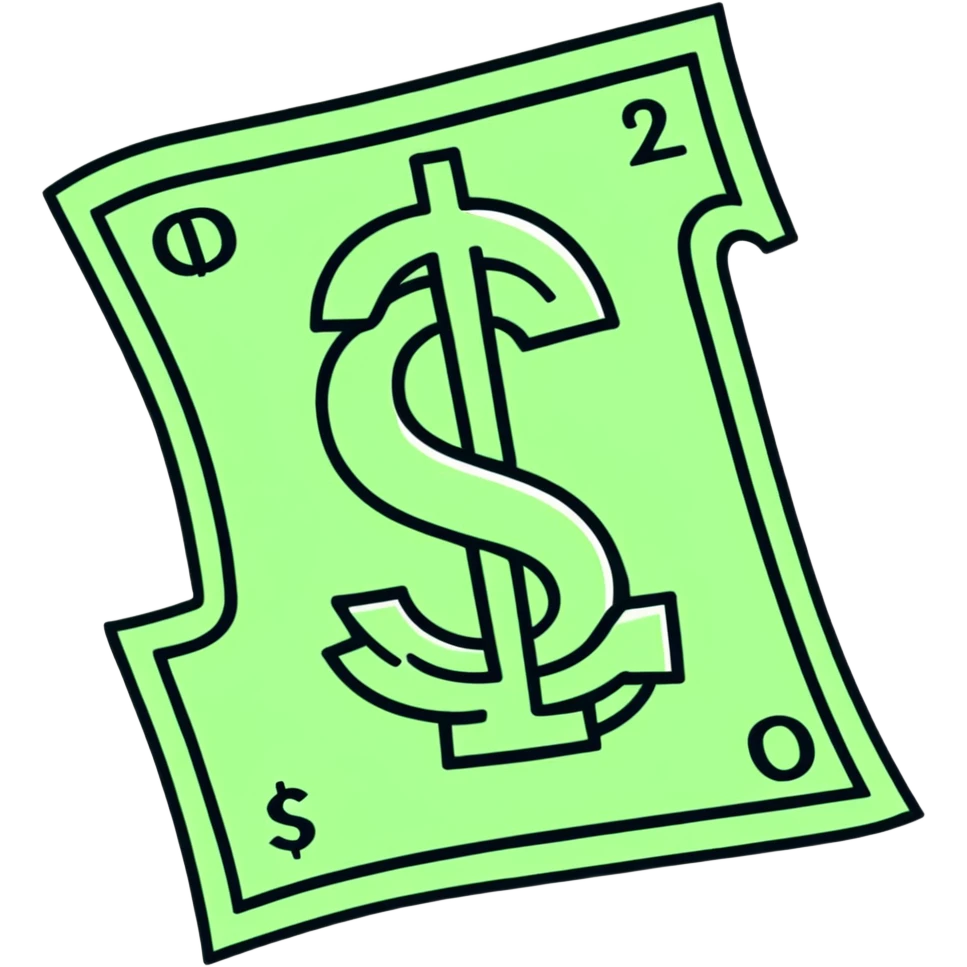 dollar symbol emoji