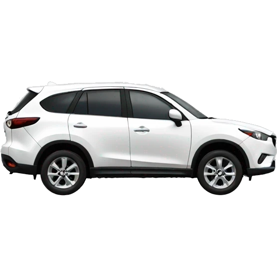 White Mazda suv  emoji