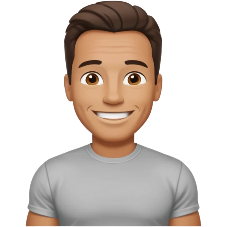 arnold smiling emoji