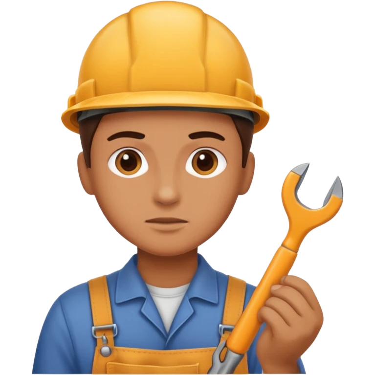 person Repairing a tool emoji