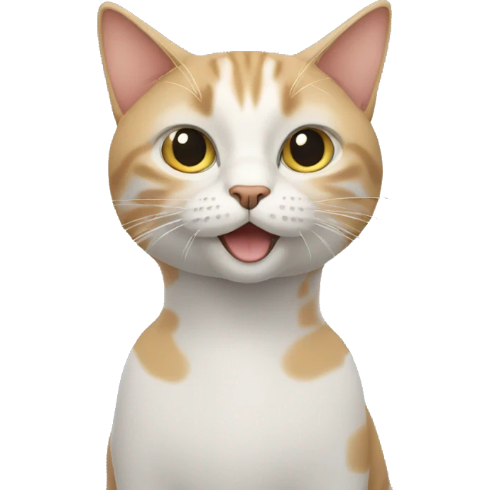 Cat that looks like technology  emoji