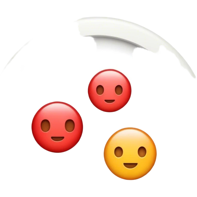 Three dots vertical in circle  emoji