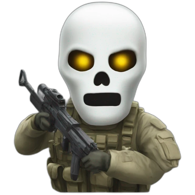 ghost call of duty emoji