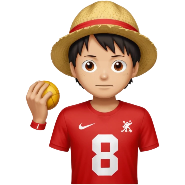 Luffy in nike emoji