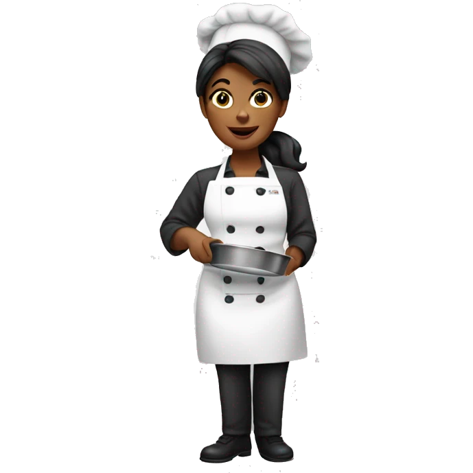 personal chef woman emoji