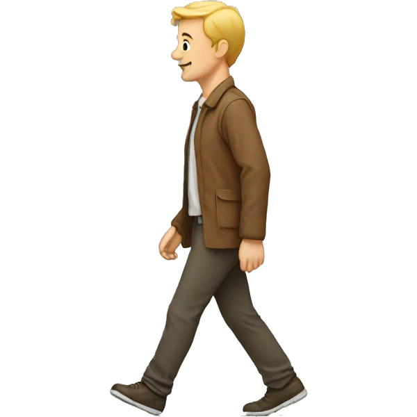 walking man emoji