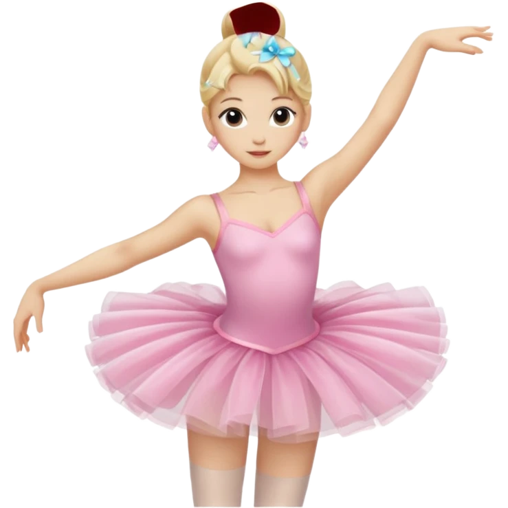balerina blonde emoji