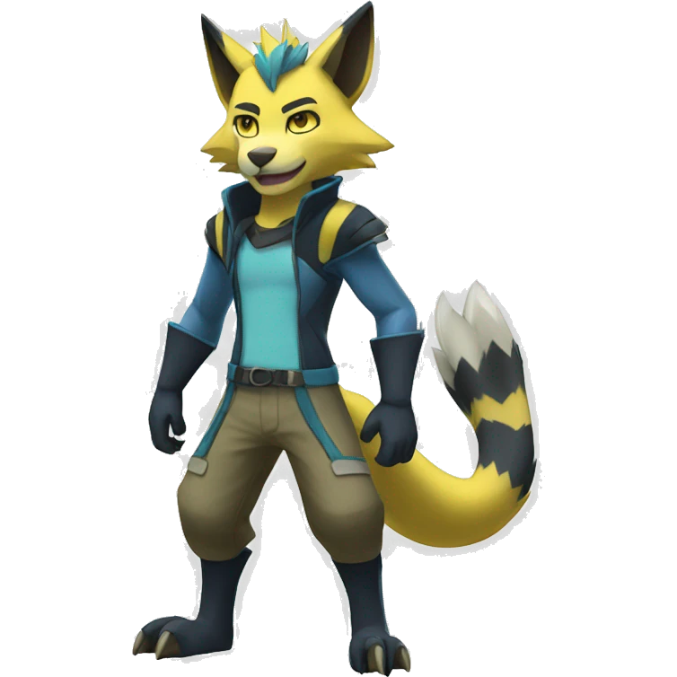 Zeraora full body emoji