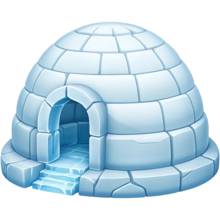 ice igloo emoji