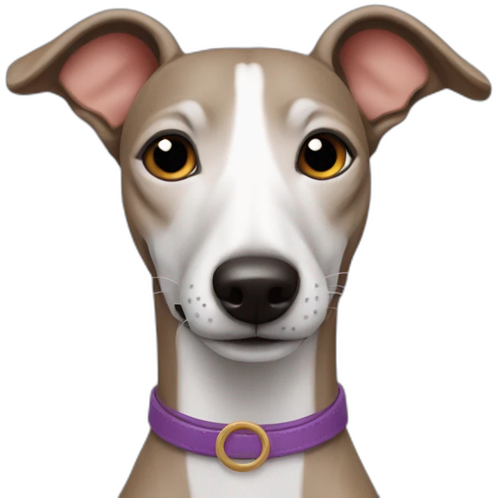 italian piccolo greyhound dog emoji