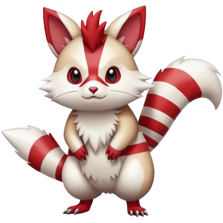 Furret-Zangoose-Hybrid (Full body) emoji