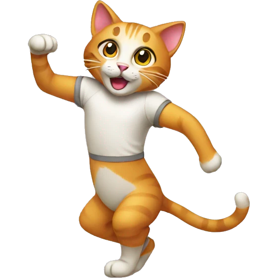 Dance cat emoji
