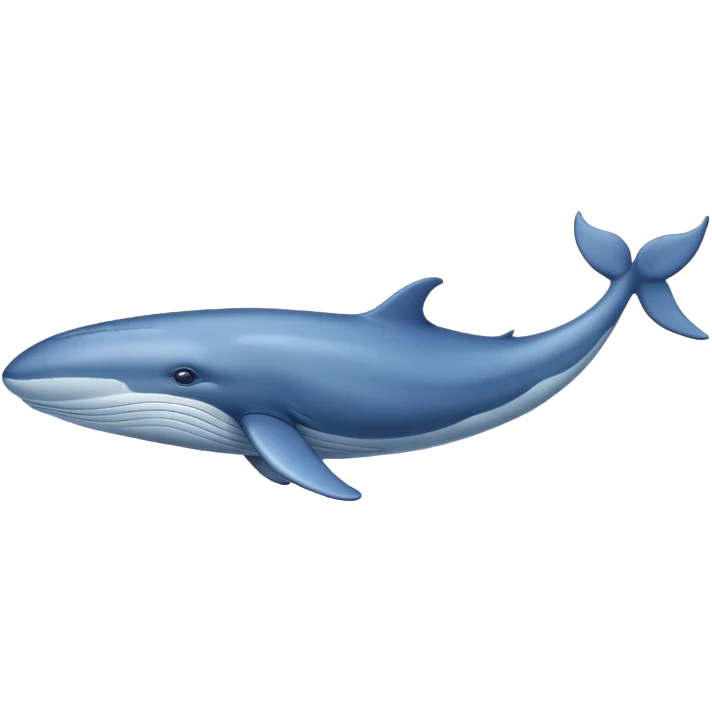 A blue whale emoji