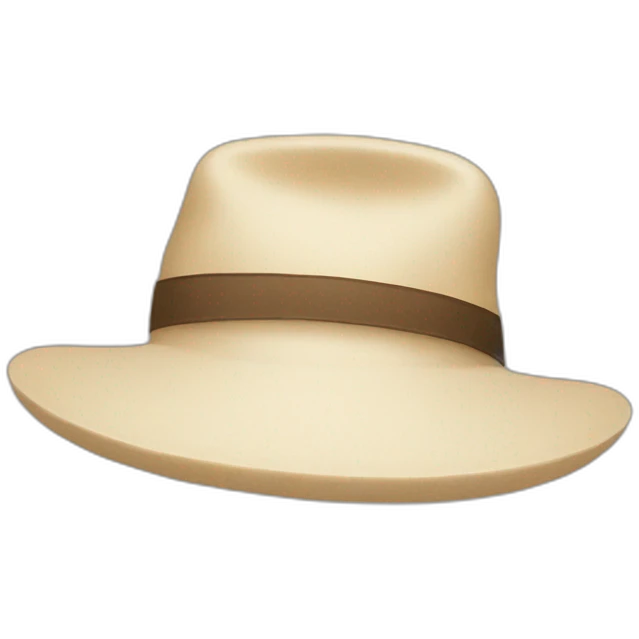 upside down hat emoji
