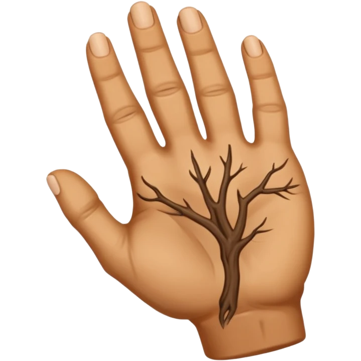 Hand emoji