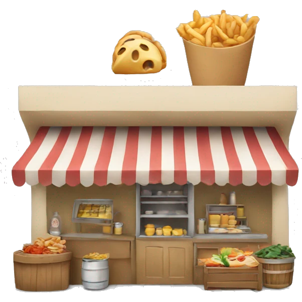Greek street food shop emoji
