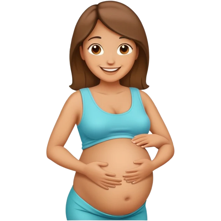 Pregnant woman emoji