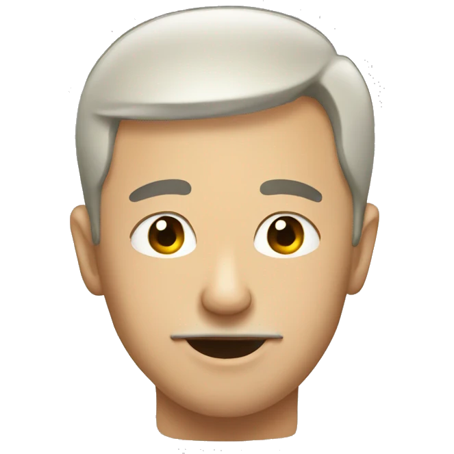 man in a toilet emoji