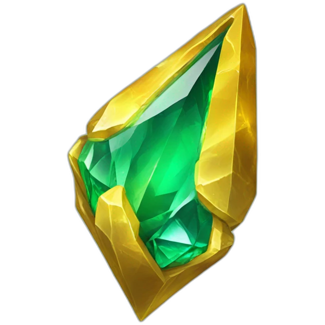 yellow emerald shard emoji