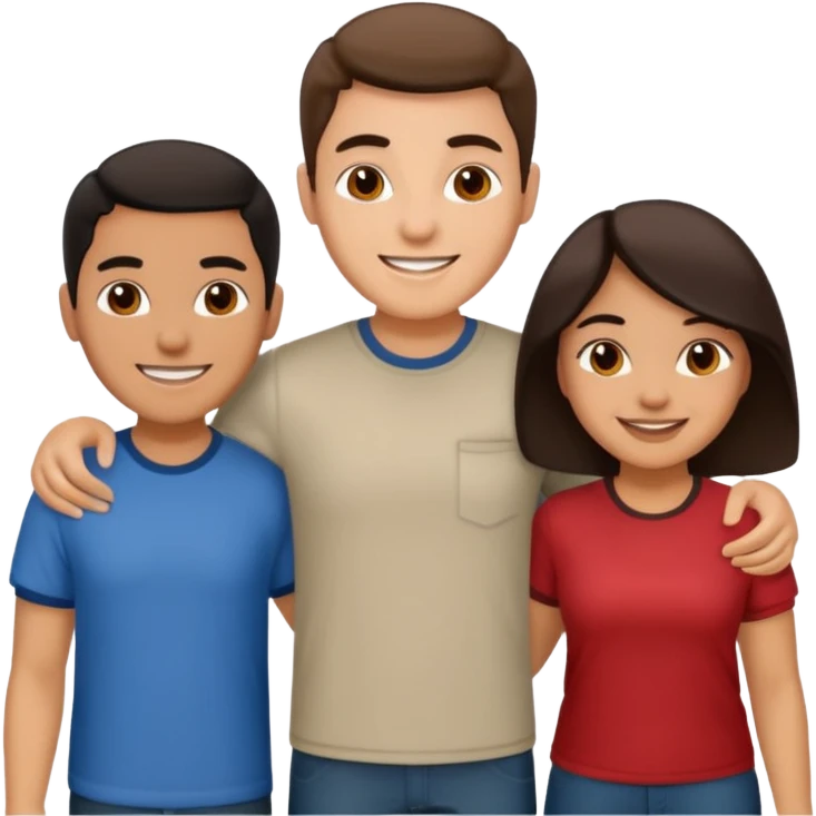 latinos 3 perosnas emoji