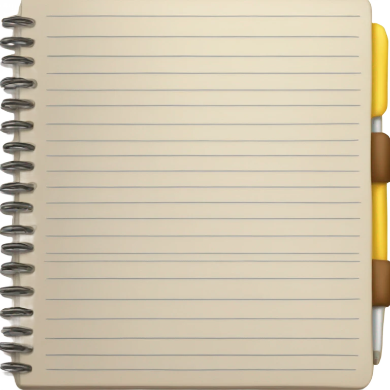a open notebook with a page saying the word Free emoji