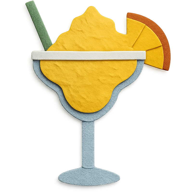 frozen mango margaritaw emoji