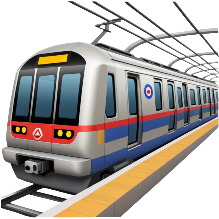 Delhi metro rail🚇 emoji
