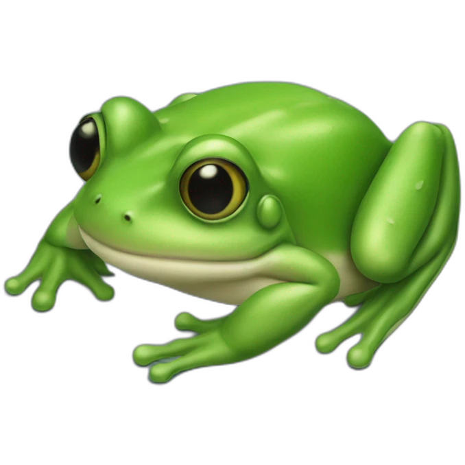 Saturne grenouille emoji